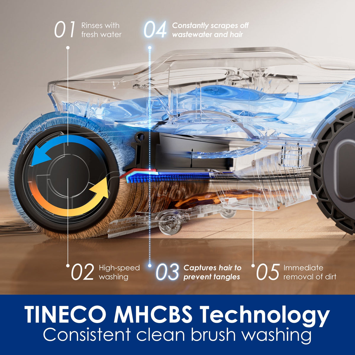 Tineco FLOOR ONE S9 Artist Pro Wet Dry Vacuum Cleaner