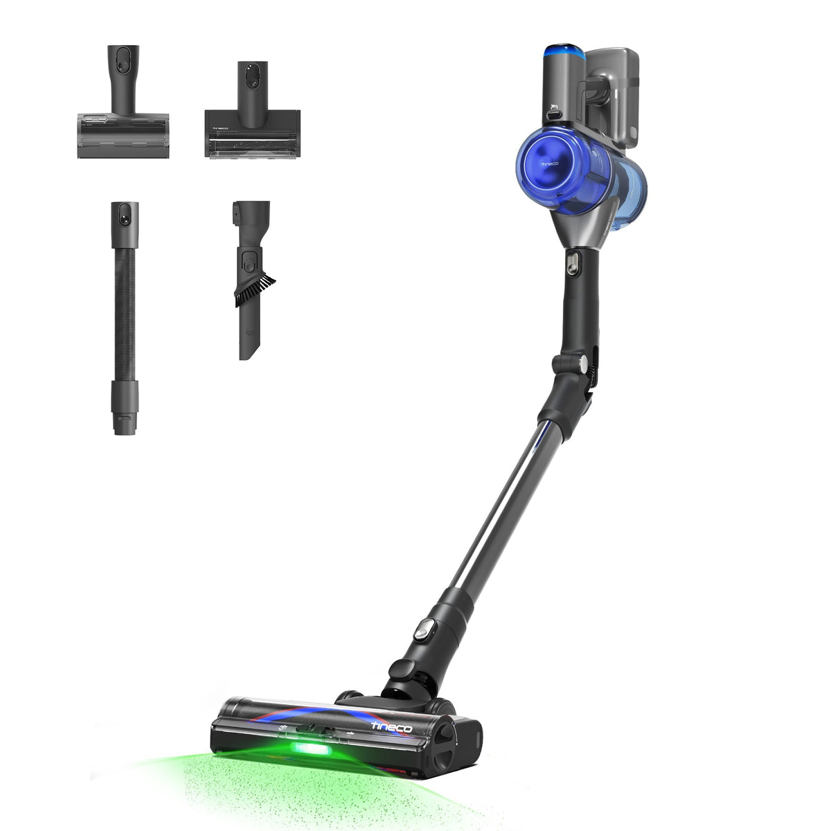 Tineco PURE ONE S70 Cordless Smart Vacuum Blue Gray